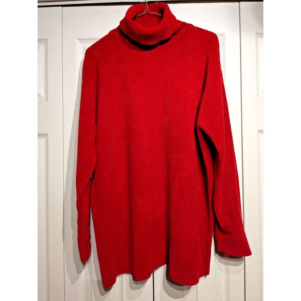 Lauren Ralph Lauren Sweater Womens M Turtle Neck Pullover Knit Sweater Oversized